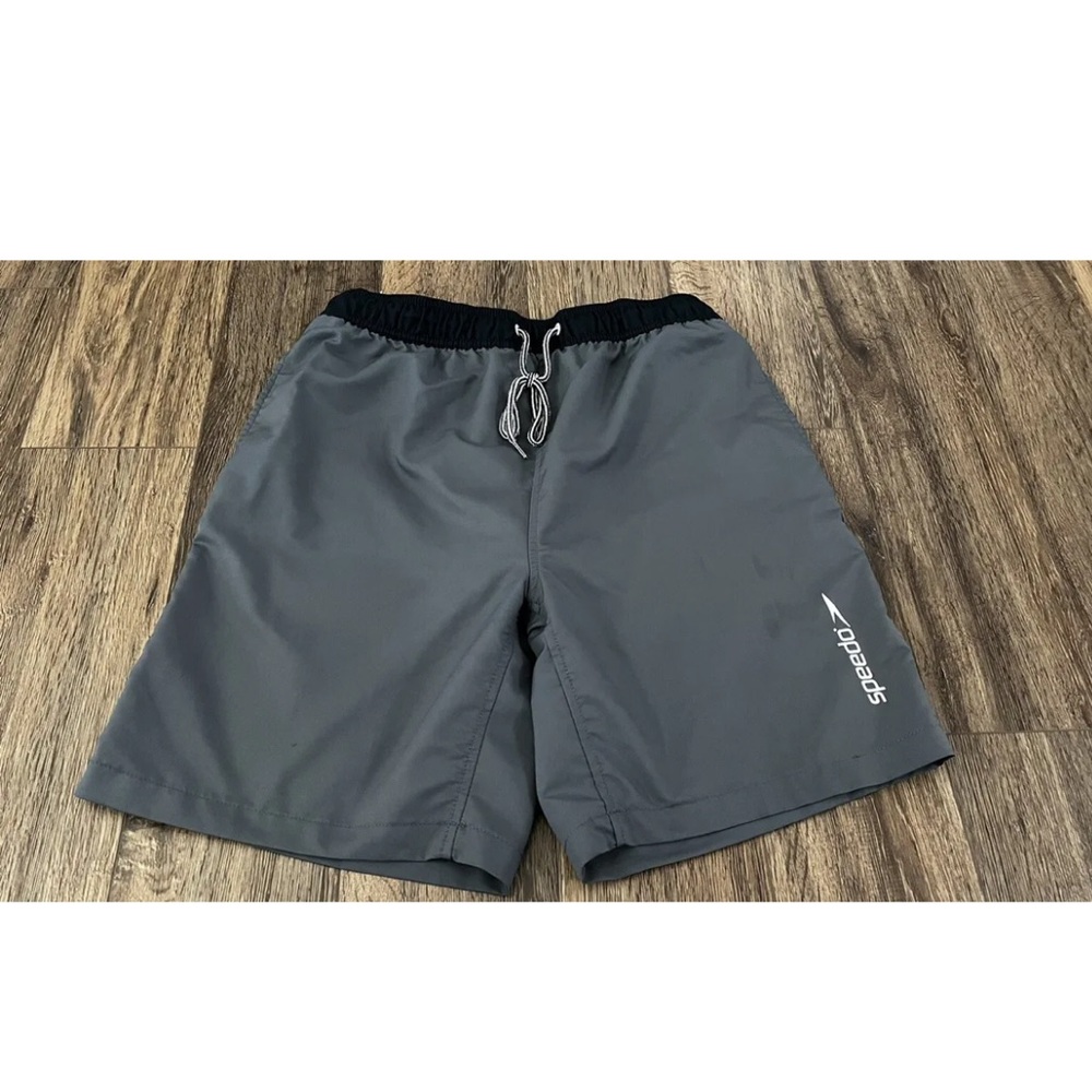 Speedo Mens Gray Swim Trunks Shorts - Size XL - Picture 2 of 11